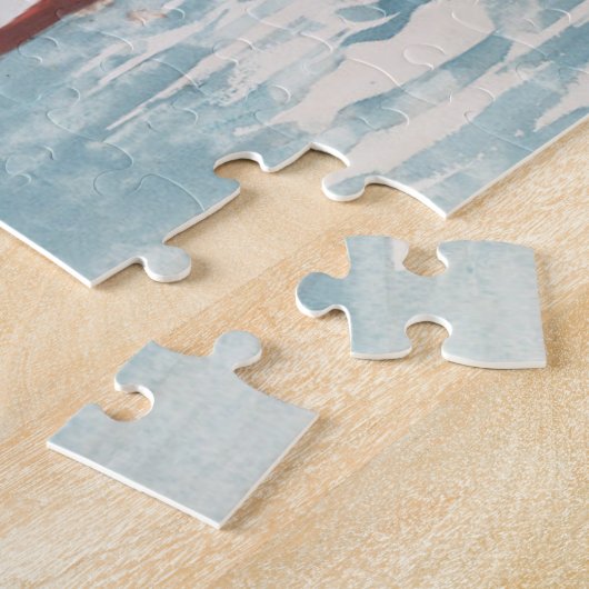 Vist Boats, sleutelwesten Legpuzzel (Zijkant)