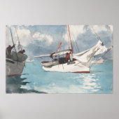 Vist Boats, sleutelwesten Poster (Voorkant)