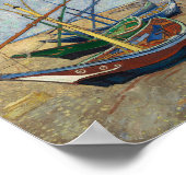 Vist Boats - Vincent Van Gough 1888 Poster (Hoek)
