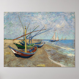 Vist Boats - Vincent Van Gough 1888 Poster