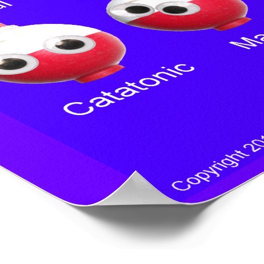 Vist Bobber Emotivee Poster (Hoek)