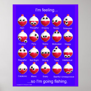 Vist Bobber Emotivee Poster