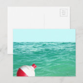 Vist Bobber in water Briefkaart (Voorkant / Achterkant)