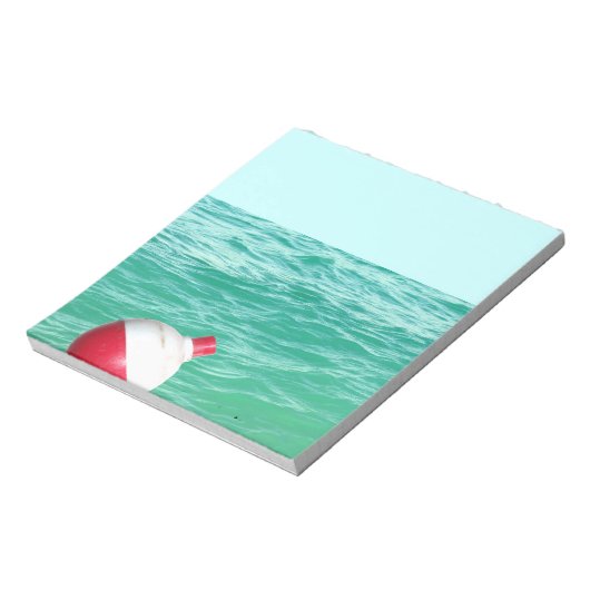 Vist Bobber in water Notitieblok (Linkerzijde)