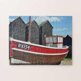 Vist boten bij Hastings Sussex Legpuzzel