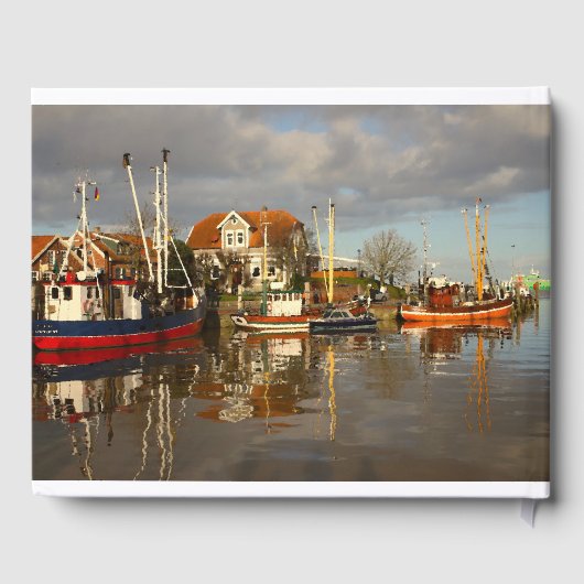 Vist boten in het Memorial Guest Book Gastenboek (Achterkant)