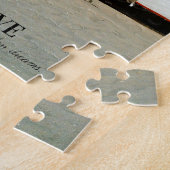 Vist boten op Algarve's Beach Foto Legpuzzel (Zijkant)