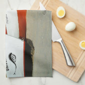 Vist boten op Algarve's Beach Foto Theedoek (Quarter Fold)