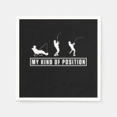 Vist buitenshuis Camping Fish Fisherman Gift Servet (Voorkant)