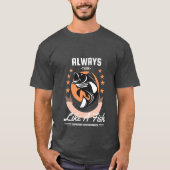 Vist cadeau Vissen t-shirt (Voorkant)