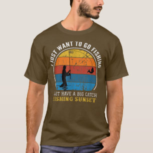 Vist cadeau voor pap papa Birthday 819 T-shirt