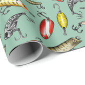 Vist Cadeaupapier (Rol Hoek)