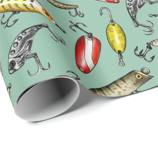 Vist Cadeaupapier (Rol Hoek)