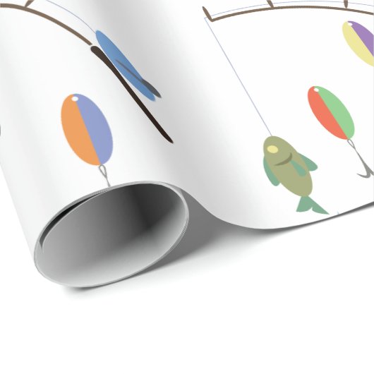 Vist Cadeaupapier (Rol Hoek)