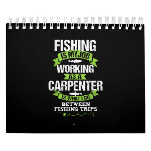 Vist Carpenter Funny Gift Carpentry Worker Kalender