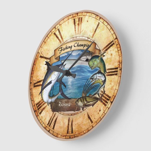 Vist Champion (aanpasbaar) klok (Hoek)