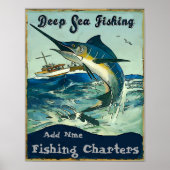 Vist Charters, voeg namen toe Poster (Voorkant)
