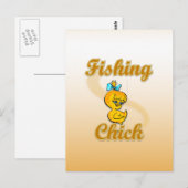 Vist Chick Briefkaart (Voorkant / Achterkant)
