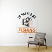 Vist citaat ik zou eerder Gevist Mannen vrouwen zi Wandkleed (In situ)