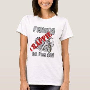 Vist Crappie De Reel Deal Ernstig Vist T-shirt