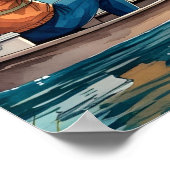 Vist Dad's Adventure Digital Poster Art (Hoek)