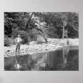 Vist de Catskills: 1890 Poster (Voorkant)