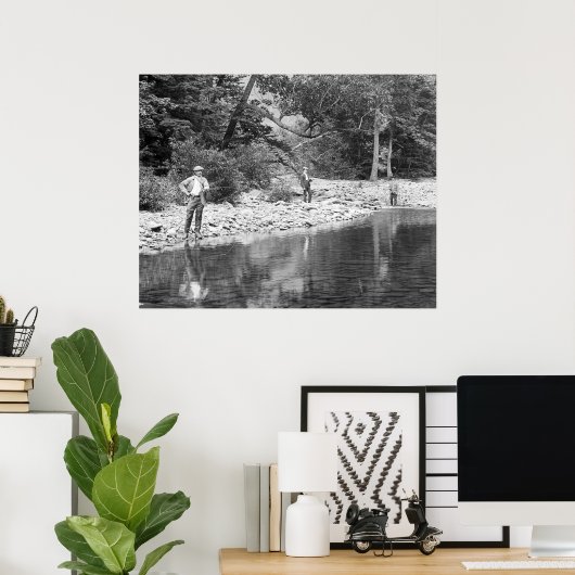 Vist de Catskills: 1890 Poster (Thuiskantoor)