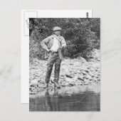 Vist de Catskills, jaren 1890 Briefkaart (Voorkant / Achterkant)