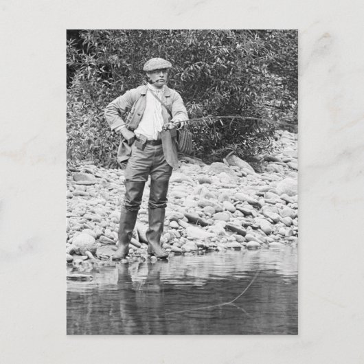 Vist de Catskills, jaren 1890 Briefkaart (Voorkant)