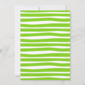 Vist de grote 1e verjaardagsuitnodiging kaart (Achterkant)