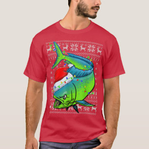 Vist de Kerstman met de sinterklaas van Ugly Mahi T-shirt