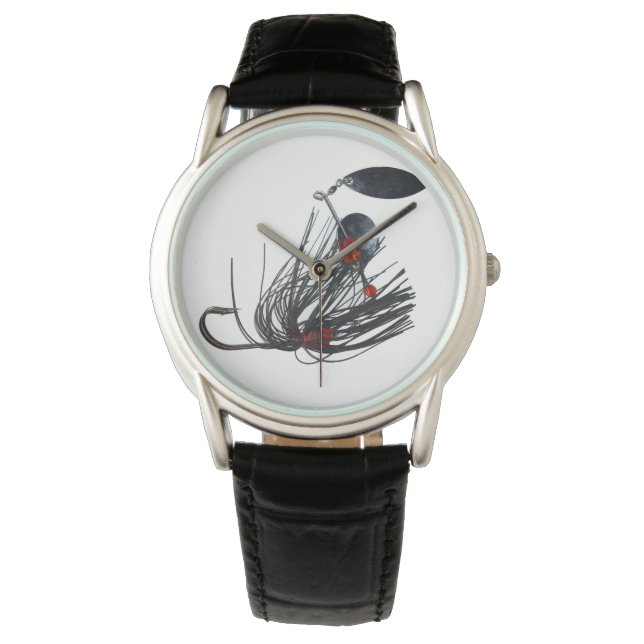Vist de laserstraal, horloge (Voorkant)