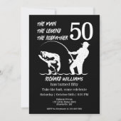 Vist de legende Rodfather 50ste verjaardag Kaart (Voorkant)