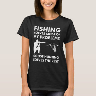 Vist de meeste problemen op te lossen bij het ontg t-shirt
