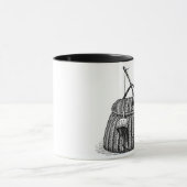 Vist de Mok van kreukelmandje en tandwielen (Midden)