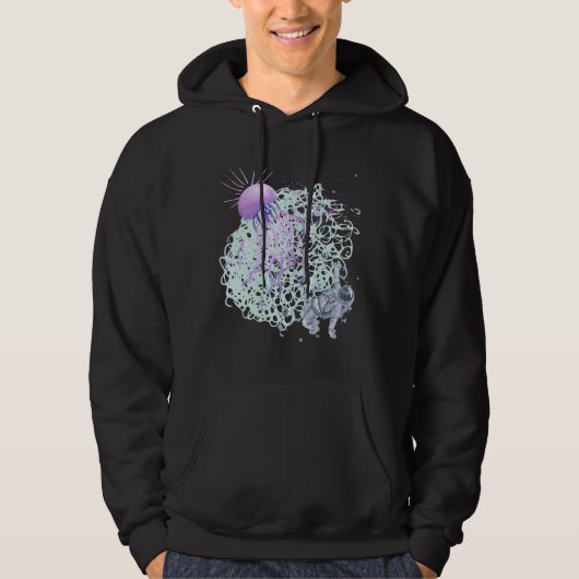 Vist de oceaankwal hoodie (Voorkant)