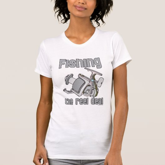 Vist de Reel Deal T-shirt (Voorkant)