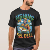 Vist de Reel Deal T-shirt (Voorkant)