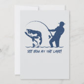 Vist de Rodfather Big Fish 50ste verjaardag Kaart (Achterkant)