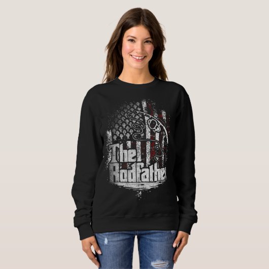 Vist de Rodfather Trui (Voorkant volledig)