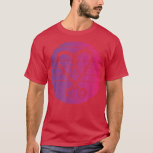 Vist de Stijl van de Retro van de Hooks  248 T-shirt