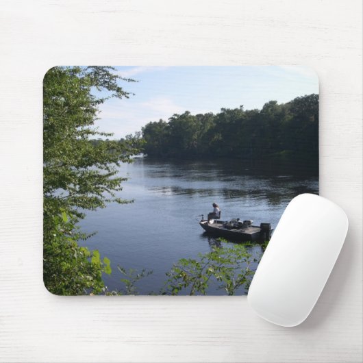Vist de Suwannee Mousepad Muismat (Met muis)