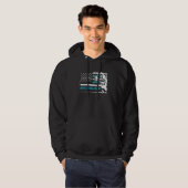 Vist de vader op de dag van de vaders hoodie (Voorkant volledig)