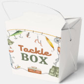 Vist de voorkeursbehandeling bedankdoosjes (Achterkant)