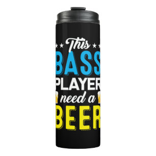 Vist deze visser een biertje nodig thermosbeker