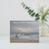 Vist Diamond Shoals OBX Briefkaart (Staand voorkant)