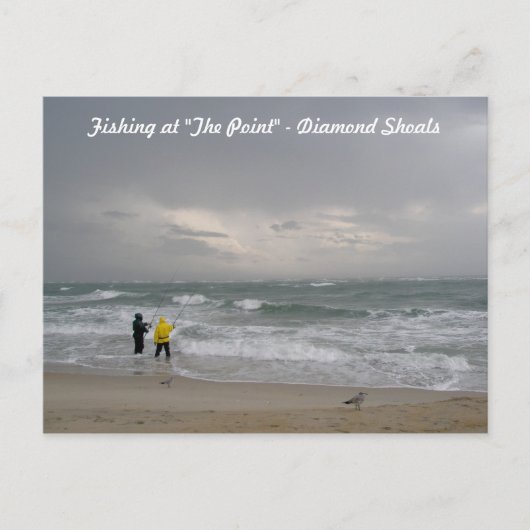 Vist Diamond Shoals OBX Briefkaart (Voorkant)