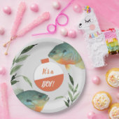 Vist een Baby shower Papieren Bordje (Feest)