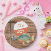 Vist een Baby shower Papieren Bordje (Feest)