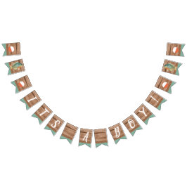 Vist een Baby shower Vlaggetjes